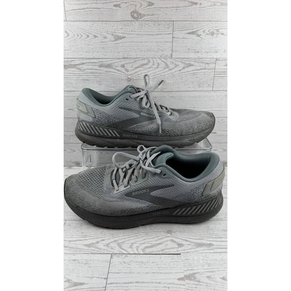 Brooks Beast GTS 24 1104251D069 Gray 11.5D Mens Sneakers Running Shoes #215